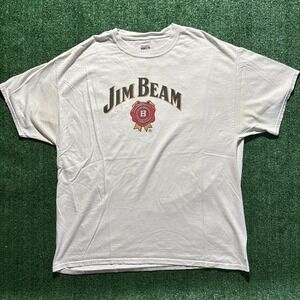 Jim Beam Alcohol Graphic t-shirt Mens Size Extra Large